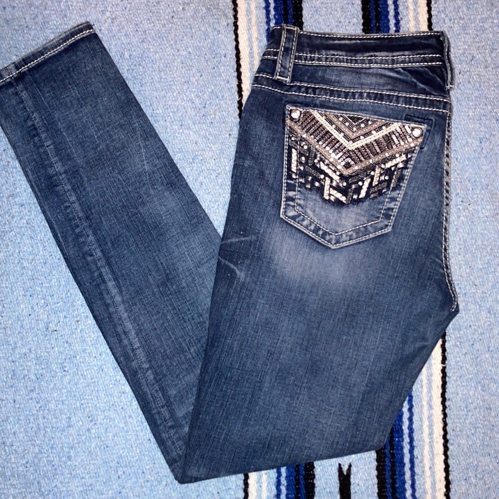 Skinny Mid-Rise Miss Me Jeans